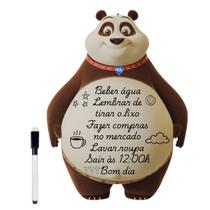 Ímã De Geladeira Panda Grande - Lousa Magn. Branco Panda