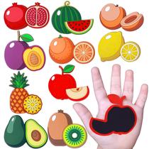 Ímã de geladeira SUPINEEDO para crianças de 1 a 3 com 10 ímãs de frutas
