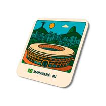 Imã de Geladeira Turístico Maracanã Rio de Janeiro 5x5cm Imã de Geladeira Turístico Maracanã Rio de Janeiro 5x5cm