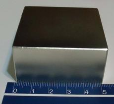 Imã De Neodímio N50 Super Forte 50,8mm X 50,8mm X 25,4mm Imã De Neodímio N50 Super Forte 50,8mm X 50,8mm X 25,4mm