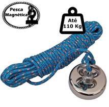 Imã De Neodímio Para Pesca Magnetica Até 110 Kg De Tração