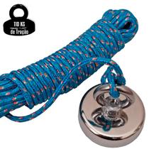 Imã De Neodímio Para Pesca Magnetica Até 110 Kg De Tração Imã De Neodímio Para Pesca Magnetica Até 110 Kg De Tração