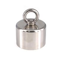 Ímã de pesca AOMAG N52 Neodímio 2500 lb 60 mm 360