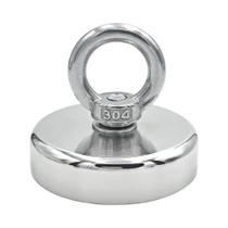 Ímã de Pesca de Neodímio Super Forte N52 - Parafuso Escareado (D16 a D42mm) - Terras Raras