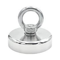 Ímã de Pesca de Neodímio Super Forte N52 - Parafuso Escareado (D16 a D42mm) - Terras Raras