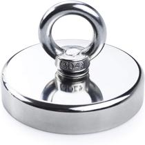 Ímã de pesca DIYMAG 453 KG Pull Force, 9 cm de diâmetro Ímã de pesca DIYMAG 453 KG Pull Force, 9 cm de diâmetro