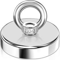 Ímã de pesca MAGXCENE Lift 500 libras (227 kg) Neodímio 75 mm
