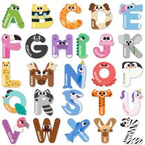 Ímã decorativo JOYIN Magnetic Animal Alphabet Letters Ímã decorativo JOYIN Magnetic Animal Alphabet Letters
