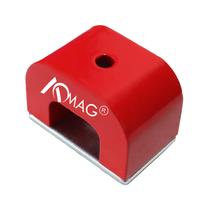 Ímã em forma de ferradura AOMAG Red Cast Alnico Strong 11,34 kg 25 libras Ímã em forma de ferradura AOMAG Red Cast Alnico Strong 11,34 kg 25 libras