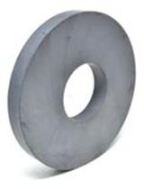 Ímã Ferrite Anel 90x45x15 Mm, 6 Peças