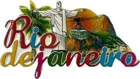 Imã Geladeira Em Resina Lembrança Rio De Janeiro Cristo Redentor Souvenir