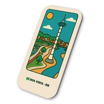 Imã Geladeira Souvenir Boa Vista- Roraima Brasil 3x6cm De Metal Imã Geladeira Souvenir Boa Vista- Roraima Brasil 3x6cm De Metal