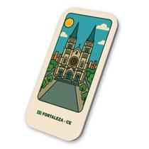 Imã Geladeira Souvenir Fortaleza- Ceará Brasil 3x6cm De Metal Imã Geladeira Souvenir Fortaleza- Ceará Brasil 3x6cm De Metal