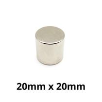 Imã Neodímio Disco Magnético N35 20 x 20 mm Super Forte Potente Imã Neodímio Disco Magnético N35 20 x 20 mm Super Forte Potente