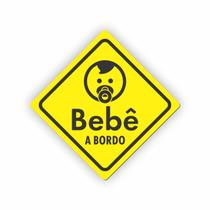 Ímã Para Carro Bebê A Bordo - Aplique E Retire Ímã Para Carro Bebê A Bordo - Aplique E Retire