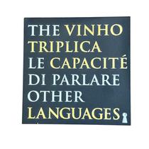 Ima Porta Copo The Vinho Triplica Amanha te conto um segredo