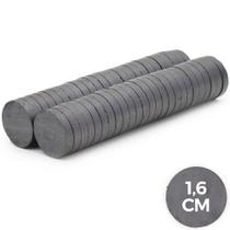 Ímã Redondo para Artesanato 16mm - 50 Unidades Ímã Redondo para Artesanato 16mm - 50 Unidades