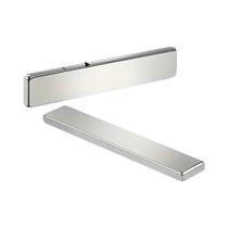 Ímã Retangular Branco 40x10x3mm Para Paredes De Fotos, Adesivos De Geladeira, Fechos De Bolsa E