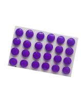 Imã sBolinha Roxa Para Geladeira e Decoração quadro magnético decorativo e fixar fotos e recados - 24 Unidades