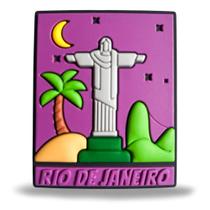 Imã Souvenir Turístico Cristo Redentor À Noite Rio De Janeiro Para Geladeira E Coleção Imã Souvenir Turístico Cristo Redentor À Noite Rio De Janeiro Para Geladeira E Coleção