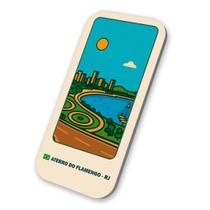 Imã Turístico Souvenir Aterro Flamengo RJ 3x6cm Imã Turístico Souvenir Aterro Flamengo RJ 3x6cm