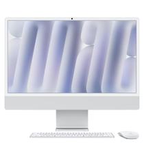 iMac 24", M4, CPU 10 núcleos e GPU 10 núcleos, Memória Unificada 16GB, 256GB SSD - Prateado - APPLE