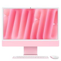 iMac 24", M4, CPU 10 núcleos e GPU 10 núcleos, Memória Unificada 16GB, 256GB SSD - Rosa - APPLE