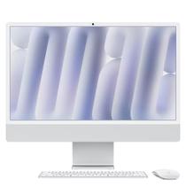 iMac 24", M4, CPU 10 núcleos e GPU 10 núcleos, Memória Unificada 16GB, 512GB SSD - Prateado - APPLE iMac 24", M4, CPU 10 núcleos e GPU 10 núcleos, Memória Unificada 16GB, 512GB SSD - Prateado - APPLE