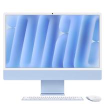 iMac 24", M4, CPU 8 núcleos e GPU 8 núcleos, Memória Unificada 16GB, 256GB SSD - Azul