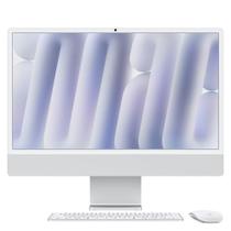 iMac 24", M4, CPU 8 núcleos e GPU 8 núcleos, Memória Unificada 16GB, 256GB SSD - Prateado - APPLE