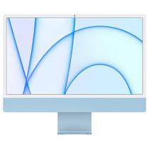 iMac 24", Tela Retina 4.5k Apple, Processador M1 (8GB RAM, 256GB SSD) - Azul