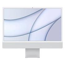 iMac 24", Tela Retina 4.5K Apple, Processador M1 (8GB RAM, 256GB SSD) - Prateado