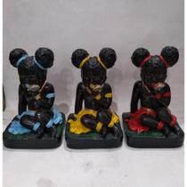 Imagem 3 Eres de Iemanja Oxum Oya Escultura Gesso 20 Cm