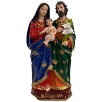 Imagem A Sagrada Família Em Resina 29 Cm - Bialluz Presentes