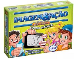 Imagem & Ação Júnior Lousa Mágica Jogo Tabuleiro Grow