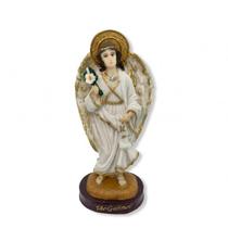 Imagem Arcanjo Gabriel Escultura Resina 14 cm Imagem Arcanjo Gabriel Escultura Resina 14 cm