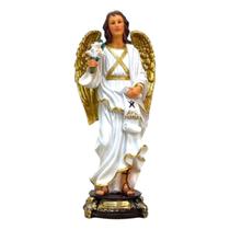 Imagem Arcanjo São Gabriel Resina Grande 43 Cm Imagem Arcanjo São Gabriel Resina Grande 43 Cm