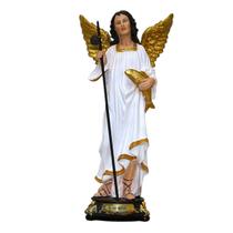 Imagem Arcanjo São Rafael Resina Grande 43 Cm