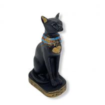 Imagem Bastet Escultura Resina Estátua 09 cm Imagem Bastet Escultura Resina Estátua 09 cm