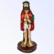 Imagem Bom Jesus da Lapa Escultura Resina Estátua 16 cm