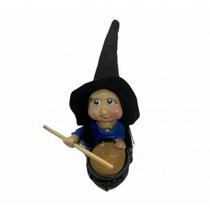 Imagem Bruxa Margareth Azul Escultura Resina 14 Cm Imagem Bruxa Margareth Azul Escultura Resina 14 Cm