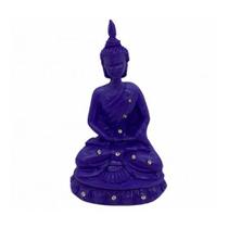 Imagem Buda Meditando Azul Escultura Resina Estatua 12 Cm Imagem Buda Meditando Azul Escultura Resina Estatua 12 Cm