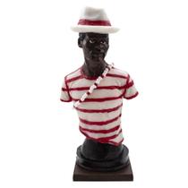 Imagem Busto Zé Pilintra Camiseta Resina 20 Cm