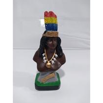 Imagem Cabocla Jurema Busto Escultura Gesso 20 Cm Imagem Cabocla Jurema Busto Escultura Gesso 20 Cm