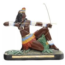 Imagem Cabocla Jurema Flecheira de 20cm Gesso Escultura Umbanda Imagem Cabocla Jurema Flecheira de 20cm Gesso Escultura Umbanda