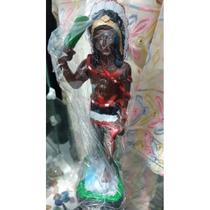 Imagem Caboclo Cobra Coral Escultura Gesso Estatua 20 Cm Imagem Caboclo Cobra Coral Escultura Gesso Estatua 20 Cm