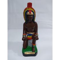 Imagem Caboclo Sultao Das Matas Escultura Gesso 20 Cm Imagem Caboclo Sultao Das Matas Escultura Gesso 20 Cm
