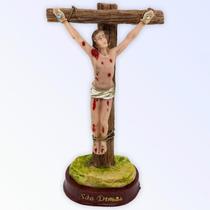 Imagem Católica Jesus Em Resina Médio - Escolha O Seu Santo - Meta Atacado