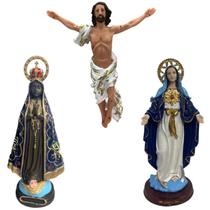 Imagem Católica Jesus Resina Tamanho Grande-Escolha o Modelo - META ATACADO