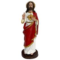 Imagem Católica Jesus Resina Tamanho Grande-Escolha O Modelo